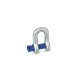 Ganter Shackles, Heat-Treated Steel, Straight Version 584-8-A