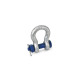 Ganter Shackles, Heat-Treated Steel, Cranked Version 585-10-B