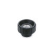 Ganter Knurled Nuts, Bushing Stainless Steel 590.5-20-M5-D