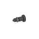 Ganter Indexing Plungers, Steel / Plastic Knob 607.1-6-A-ST