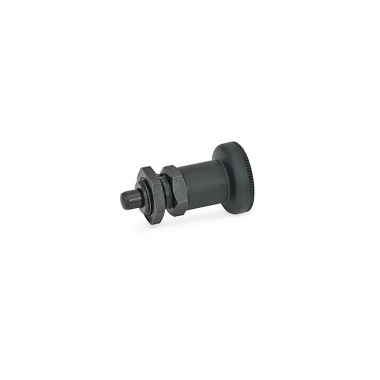 Ganter Indexing Plungers, Steel / Plastic Knob 607-6-AK-ST