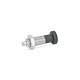 Ganter Indexing Plungers, Stainless Steel / Plastic Knob 613-10-AK-NI