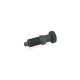 Ganter Indexing Plunger, Steel / Plastic Knob 617-8-A