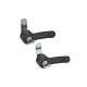 Ganter Latches with Lever, With and Without Lock 623.1-67-SL-10