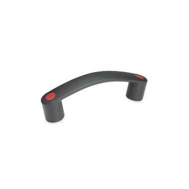 Ganter Cabinet U-Handles, Flexible Plastic 628.3-117-B-DRT