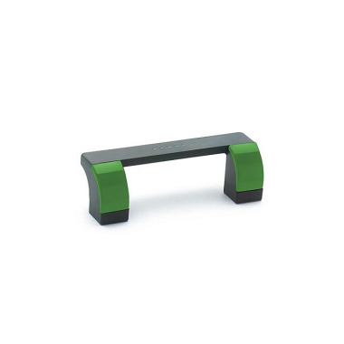 Ganter Cabinet U-Handles, Plastic 630.1-114-B-DGN