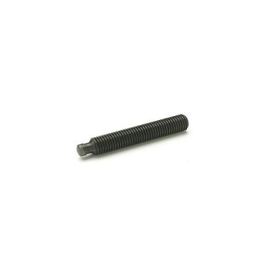 Ganter Grub Screws with Thrust Point, Steel, Blackened 6332-M8-35-SK