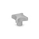 Ganter Hand Knobs, Casting Only, Cast Iron / Aluminum, without Bore 6335-AL-40-A