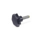 Ganter Star Knobs with Pivot 6336.10-25-M5-10-MS