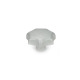 Ganter Star Knobs, Aluminum 6336-AL-40-M8-E-MT