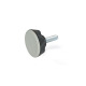 Ganter Star Knobs with Threaded Stud, Plastic 636.4-45-M10-20-DGR