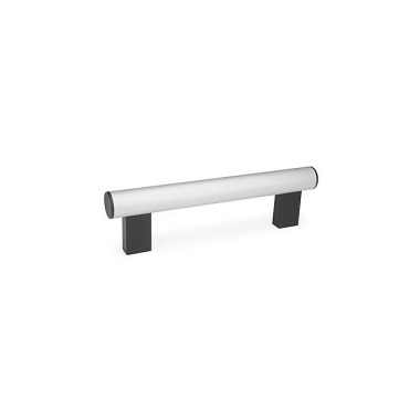 Ganter Tubular Handles, Tube Aluminum / Stainless Steel 666-30-M8-400-EL