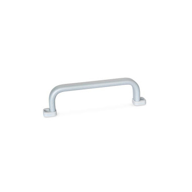 Ganter Flat Cabinet U-Handles, Aluminum 668-20-170-B-SR