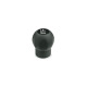 Ganter Ball Handles with Cover Cap, Plastic, Softline 675.1-50-M12-DTR