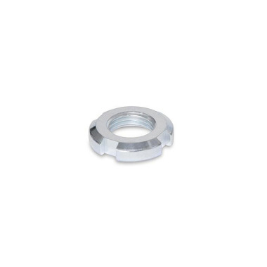 Ganter Slotted Locknuts, Steel, Flat Design 70852-ST-M24X1,5