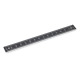 Ganter Rulers, Aluminum, with Mounting Holes 711.2-AL-1000-S-O-1