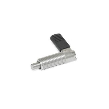 Ganter Stainless Steel Cam Action Indexing Plungers, without Locking Function 721.5-8-M16X1,5-RB