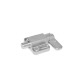 Ganter Spring Latches, Stainless Steel, with Flange for Surface Mounting 722.3-12-20-L-A4