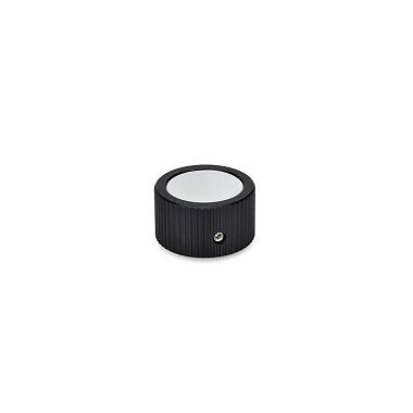 Ganter Control Knobs, Aluminum, Black Anodized 726-27-B6-N-1