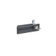 Ganter Latches with Gripping Tray, with Latch Arm Steel, Operation with Socket Key or Key 731.2-SC-0-46-2-SG