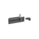 Ganter Latches with Gripping Tray, with Latch Arm Steel, Operation with Socket Key or Key 731.2-VK-5-33-2-SG