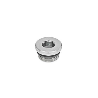 Ganter Threaded Plugs, Steel 749-G11/2-B