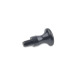 Ganter Mushroom Shaped Knobs, Steel, blackened 75-16-M6-E