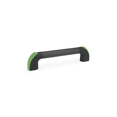 Ganter Cabinet U-Handles, Aluminum / Plastic 767-28-400-DGN