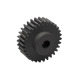 Ganter Spur Gears, Plastic, Pressure Angle 20°, Module 1.5 7802-1,5-16-GR