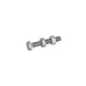 Ganter Clamping Screws, Stainless Steel, with / without Protective Cap 807-M5-38-A-NI