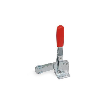 Ganter Toggle Clamps, Steel, Operating Lever Vertical, with Horizontal Mounting Base 810-130-A