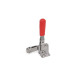 Ganter Toggle Clamps, Stainless Steel , Operating Lever Vertical, with Horizontal Mounting Base 810-230-A-NI