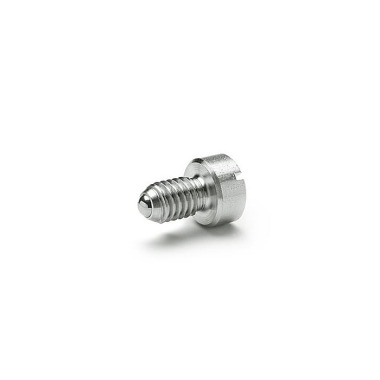 Ganter Stainless Steel Spring Plungers with Ball, with Collar, with Slot 815-M5-NI