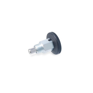 Ganter Mini Indexing Plungers, Open Indexing Mechanism 822.1-4-C-ST