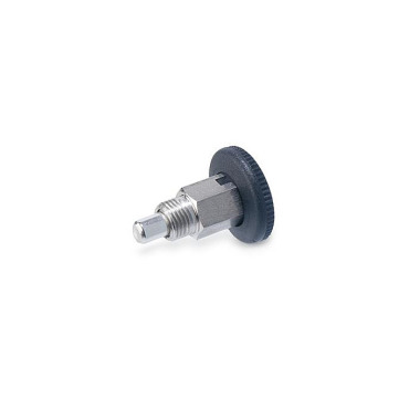 Ganter Mini Indexing Plungers, Open Indexing Mechanism 822.1-5-C-NI