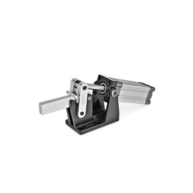 Ganter Toggle Clamps, Steel, Pneumatic, Heavy Duty, with Magnetic Piston 861-1000-EP-M