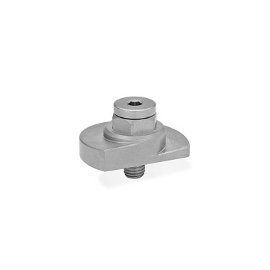 Ganter Clamping Bolts, Stainless Steel, Upward Clamping, with Threaded Bolt 918.6-50-SK-R