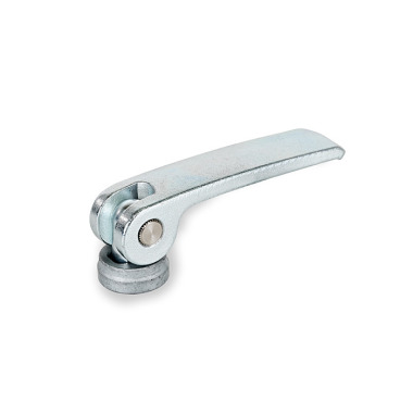 Ganter Clamping Levers with Eccentrical Cam with Internal Thread, Steel Lever 927.2-63-M5-B-Z