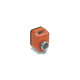 Ganter Position Indicators, 4 Digits, Digital Indication, Mechanical Counter, Hollow Shaft Stainless Steel 954.2-00.50-AN-R-OR