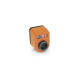 Ganter Position Indicators, 4 Digits, Digital Indication, Mechanical Counter, Hollow Shaft Steel 954-002.0-FN-R-OR