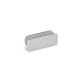 Ganter Tube End Plugs, Plastic, Rectangular 991-R20-15-GR