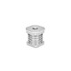 Ganter Stainless Steel Insert Bushings, for Round Tubes and Square Tubes 992.5-V20-M8