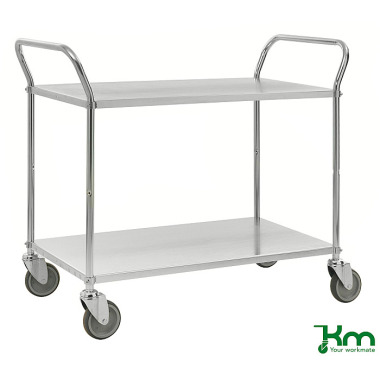 Kongamek Farvet trolley med 2 hylder KM4105-E