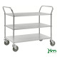 Kongamek Farvet trolley med 3 hylder KM4106-EB