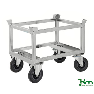 Kongamek Galvaniseret pallevogn med palleholder KM221-EPH