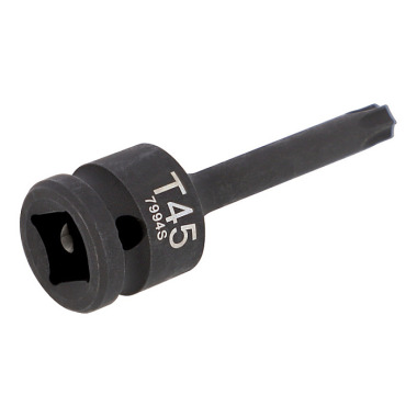 BAHCO 1/2-power skruetrækkerbit, til T20 TORX® skruer, fosfatversion 7994S0200