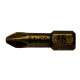 BAHCO 1/4 bits, 25 mm, diamant, PH 3, pakke med 5 stk 63D/PH3