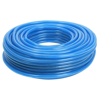 as - Schwabe 12700 Druckluftschlauch 50m, 6x3mm, blau, PVC-Schlauch Gewebeeinlage