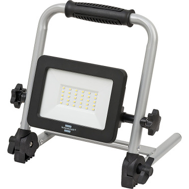 Brennenstuhl LED Akku Baustrahler EL 2000 MA (20W, 6000K, 2150lm, IP54, LED Arbeitsstrahler mit Powerbank-Funktion, 6h Leuchtdauer) 1171960205