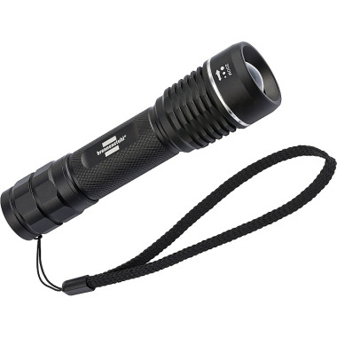 Brennenstuhl LuxPremium Akku-Fokus-LED-Taschenlampe TL 600 AF IP67 / Aufladbare Taschenleuchte mit CREE-LED (630 lm, 175 m, fokussierbar, max. 22 h, inkl. USB-Ladekabel) 1178600401